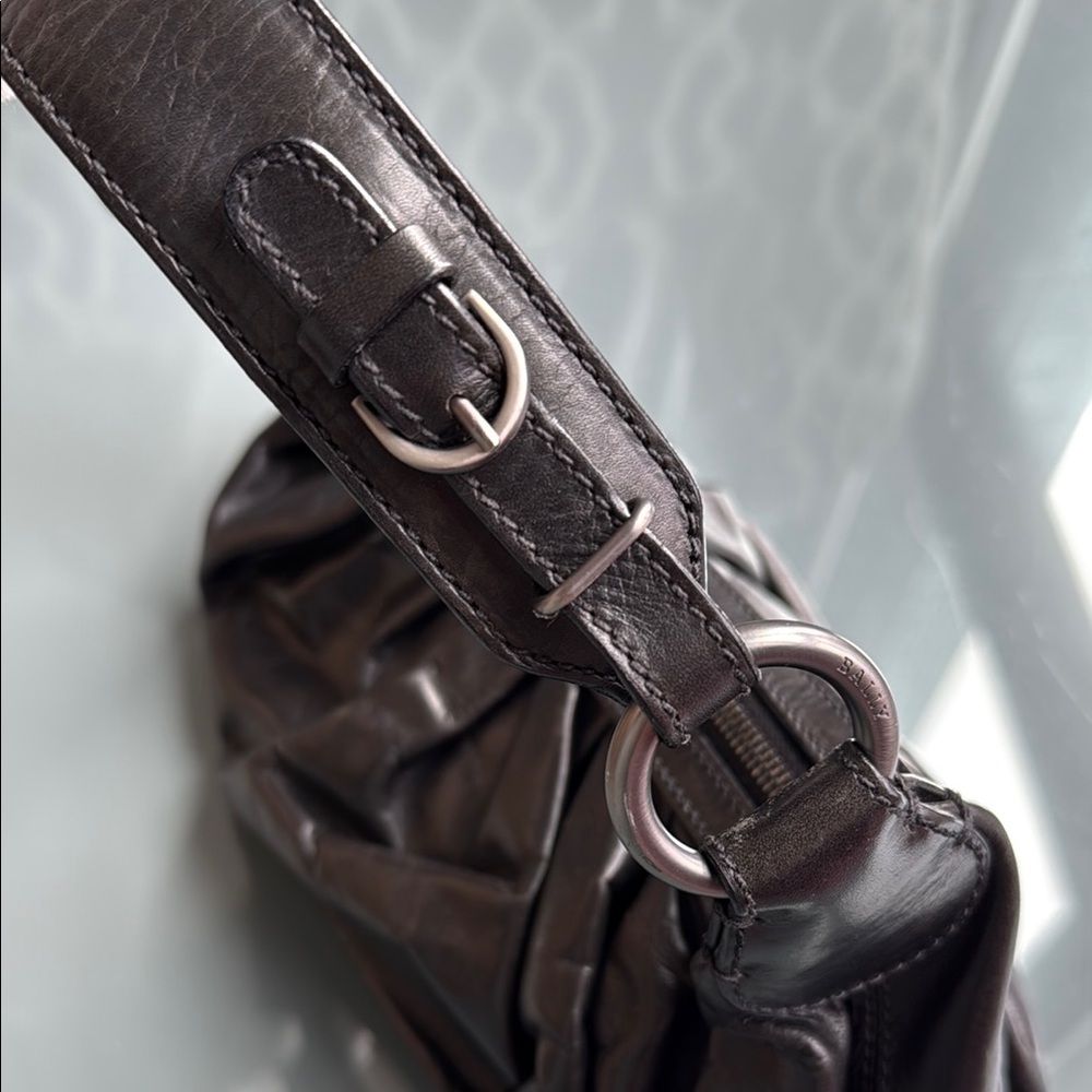 Bally Black Leather Bag - Picture 10 of 13